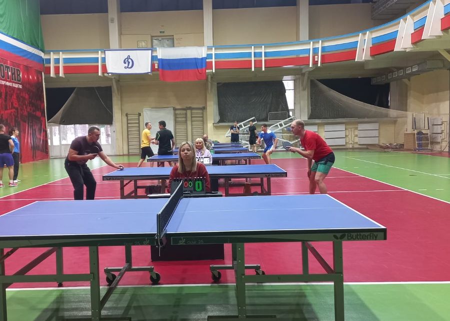 Соревнования по настольному теннису