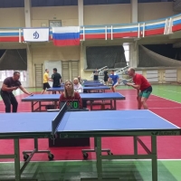 Соревнования по настольному теннису